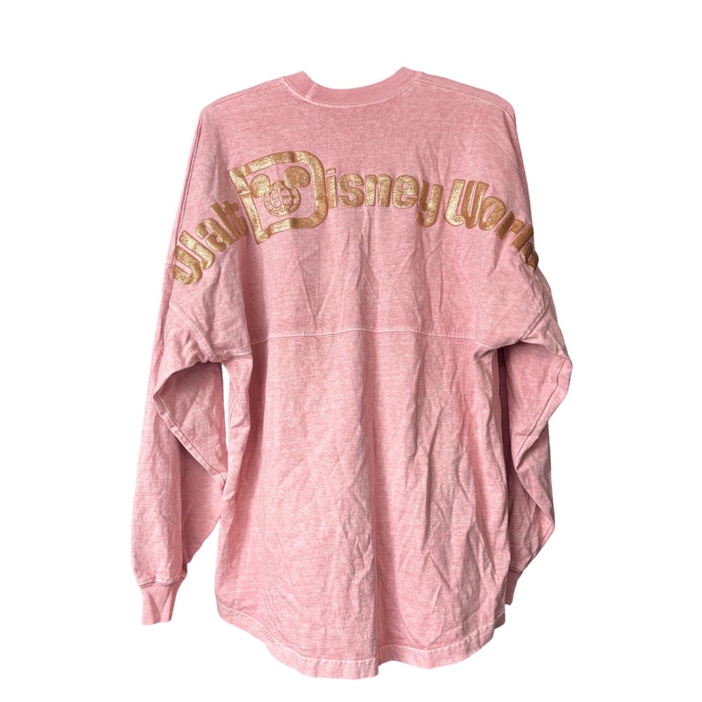 Disney Size Small Spirit Jersey Walt Disney World Puffy Letter Spellout Shirt